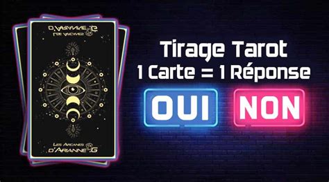 reponse oui non|Tarot Oui Non